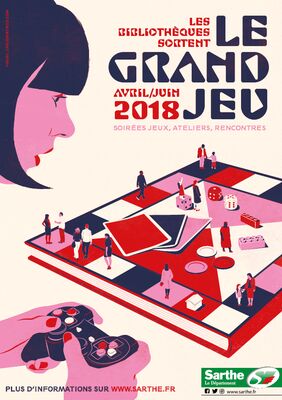 Affiche Le grand jeu