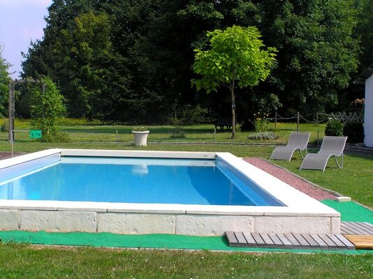 Bord piscine