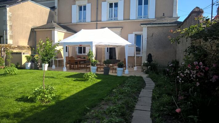 Jardin vue maison