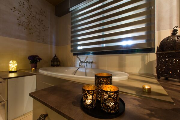 Suite Voyage Salle de Bain Chambres d'hôtes La Haute Forge IV