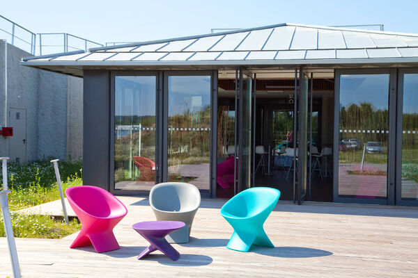 Terrasse Berges de la Monnerie