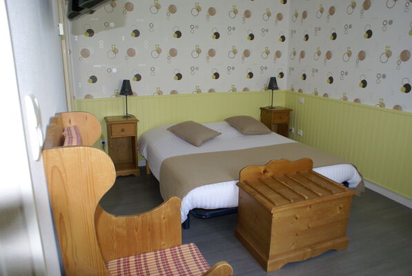 chambre double climatisée
