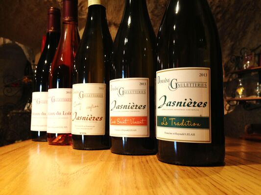 degustation commentée de la gamme des Jasnières et Coteaux du Loir