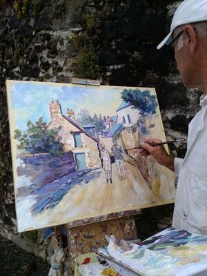 exposition-peintre-salon-du-livres-bauge-en-anjou-49