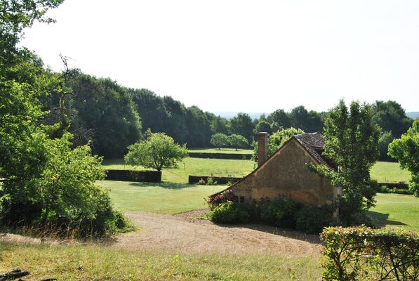 vue et arrivée de l'avenue