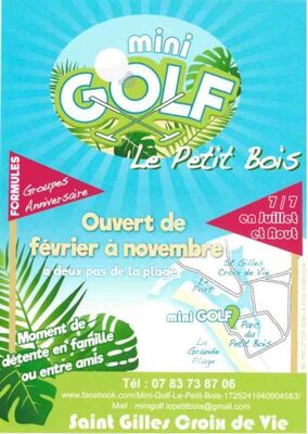 Minigolf du petit bois