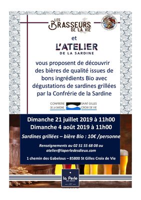 Atelier de la Sardine - Brasseurs de la Vie