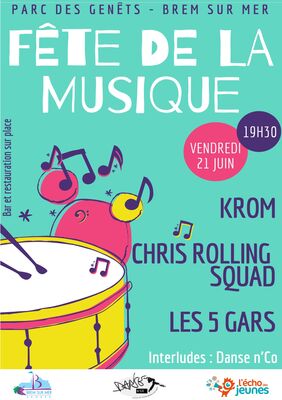 Affiche fête de la musique