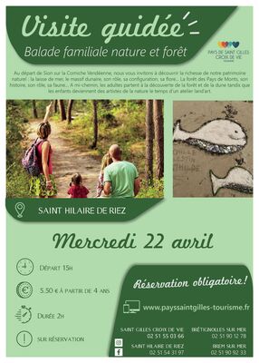 BALADE FAMILIALE 22 avril-ST HILAIRE DE RIEZ