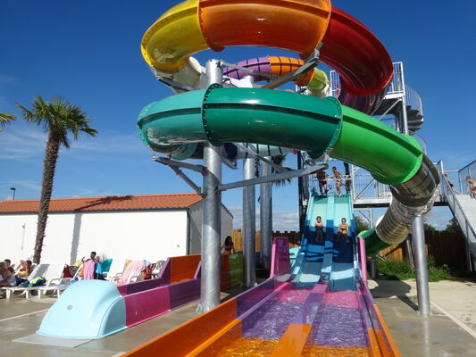 Toboggans aquatiques