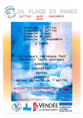 De plage en pages