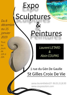 Exposition Laurent Letard - Alain Coupas