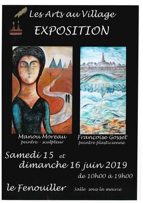 Exposition Manou Moreau et Françoise Gosset