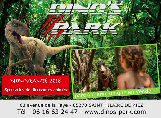 ENCART PUB DINO'S PAK 2018