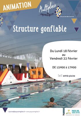 GONFLABLES MULTILEXE PAYS ST GILLES FEVRIER 2019 - ST HILAIRE DE RIEZ