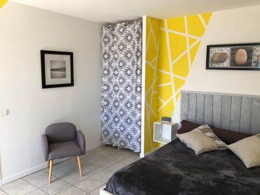 Chambre "La Plage aux Galets"