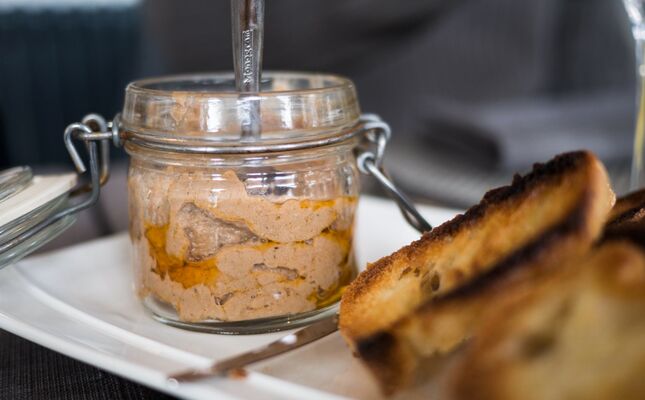 Rillette de sardines et ses toasts grillés