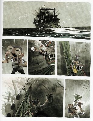 Un océan d'amour, Lupano - Panaccione @Editions DElcourt - 2014