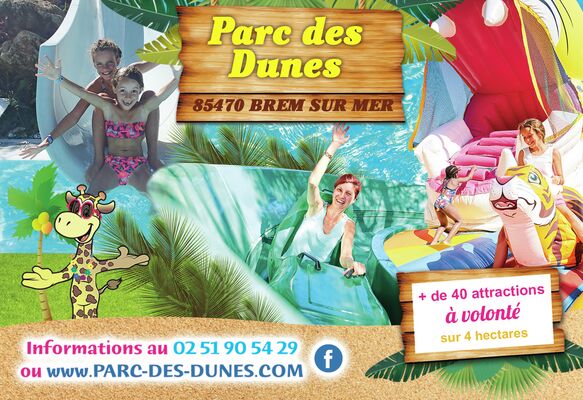 Visuel Parc des Dunes GT et Guide des Animations été 2019