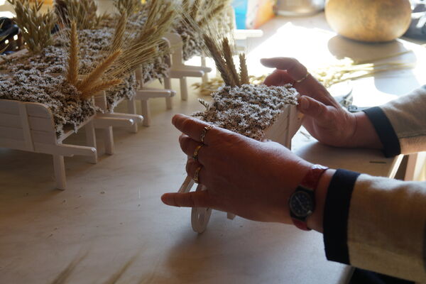 atelier fleurs séchées AIZENAY