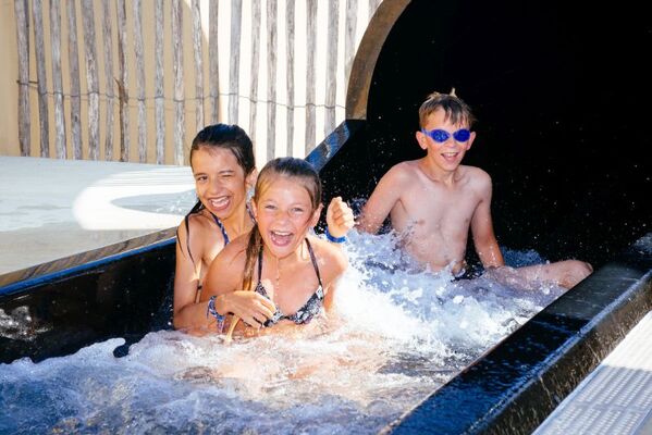 toboggan aquatique