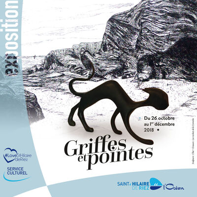 26.10.18 au 01.12.2018 exposition Griffes et Pointes-SAINT HILAIRE DE RIEZ