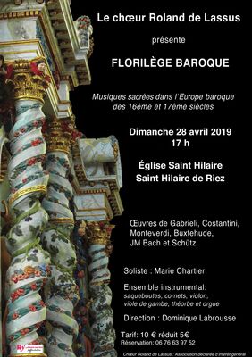 28.04.2019 concert St Hiaire de riez