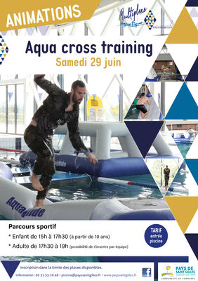 2019 05 20 affiche A3 aqua cross training