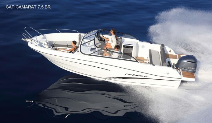 Location bateau moteur Vendée St Gilles Croix de Vie Cap Camarat 7.5BR