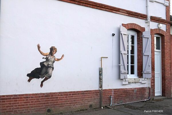 julien de casabiance - street art - collages -outing project découvrir montauban