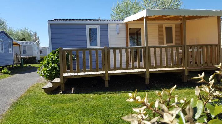 Mobil-home 4-5 places terrasse couverte