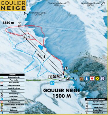 PLAN DES PISTES