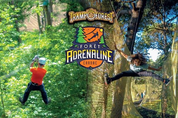 Parc Aventure FORET ADRENALINE - Carnac