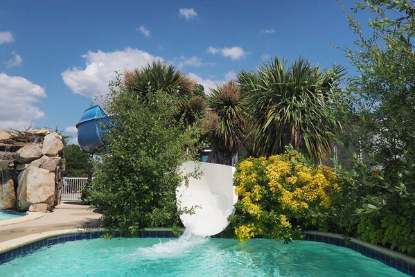 Toboggan camping la croez villieu erdeven