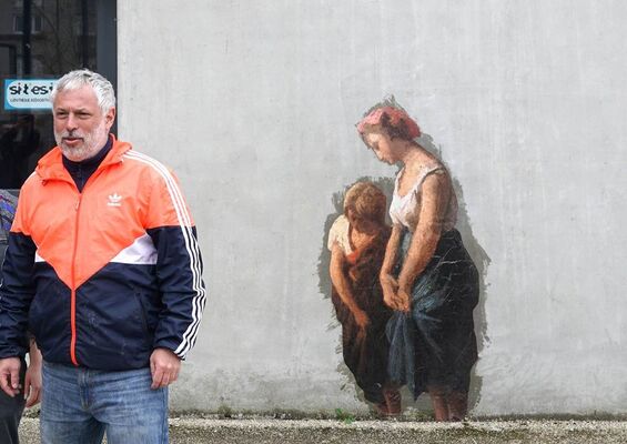 julien de casabiance - street art - collages -outing project découvrir montauban