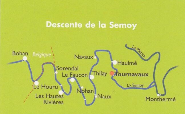canoe en semoy