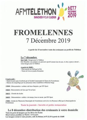 Téléthon Fromelennes