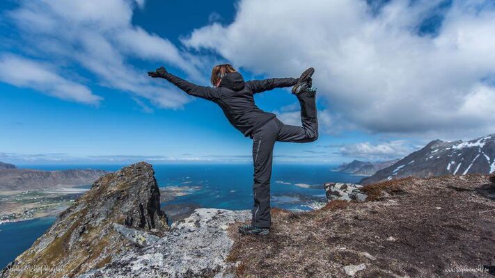 Yoga montagne planet rando