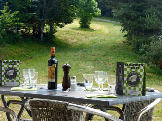 table extérieure