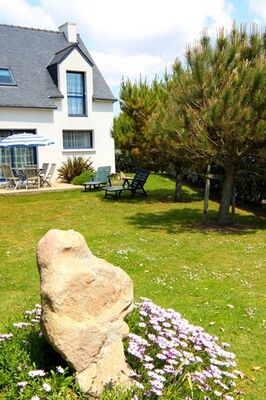 Clévacances - Meublé 56MS0195 - "La Maison de l'Océan avec vue sur les dunes et l'Océan" - Erdeven - Morbihan Bretagne Sud