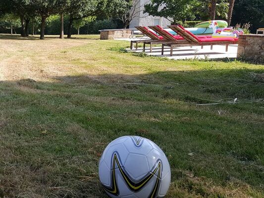 le foot, oui mais à l'ombre ;)