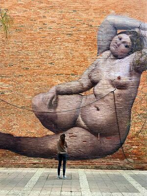 julien de casabiance - street art - collages -outing project découvrir montauban