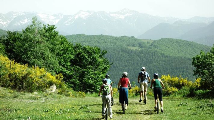 Arapaho famille avec le Bureau des Guides