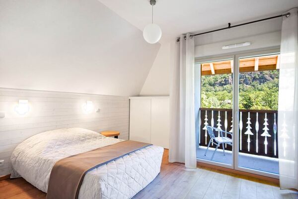 résidence lagrange confort + les chalets d'ax à ax les thermes chambre