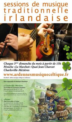 sessions musique irlandaise