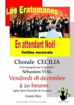 Concert des Eratomanes avec la Chorale Cecilia