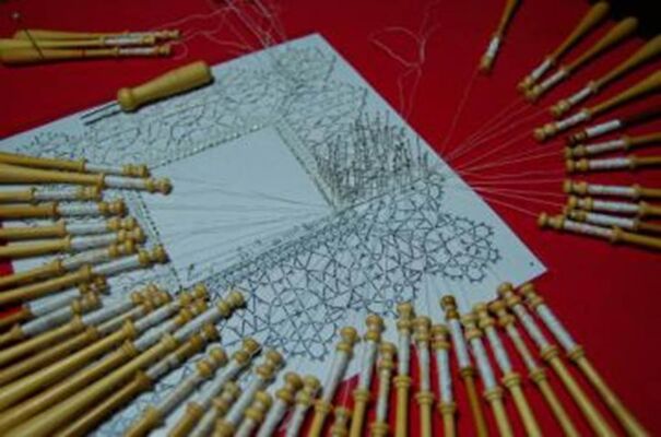 Exposition dentelle 30 ans d'Ardennes Fuseaux