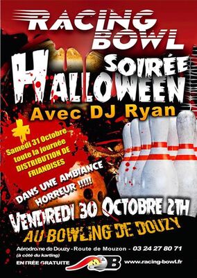 Soirée Halloween Bowling Racing Bowl