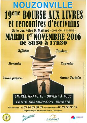 19ème Bourse aux livres et rencontre avec des Ecrivains