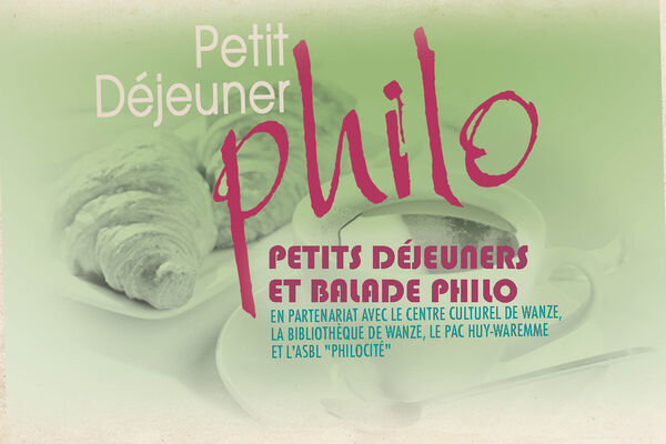 Petit Déjeuner Philo - Affiche